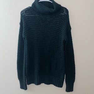 Turtle Neck Knit Sweater